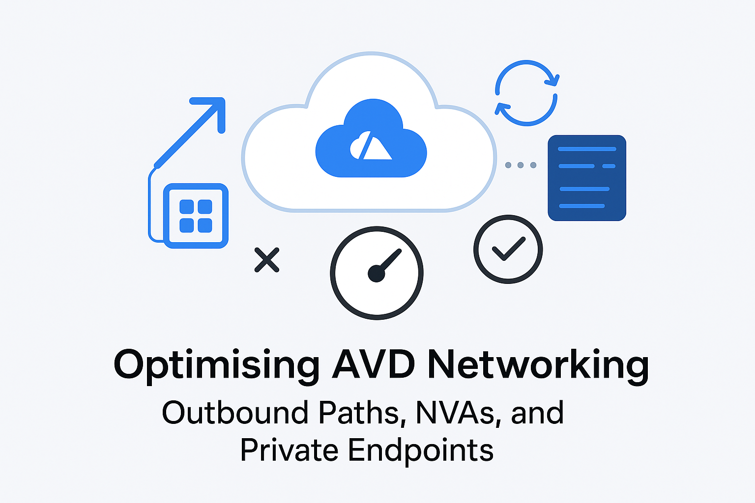 Optimising AVD Networking: Outbound Paths, NVAs, and Private Endpoints